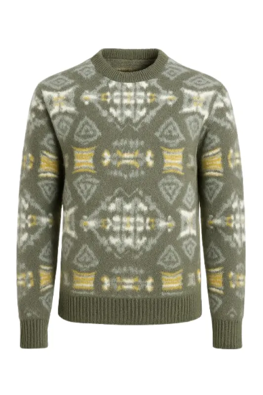 Sweaters Blue And Green sold by Wanan Luxury