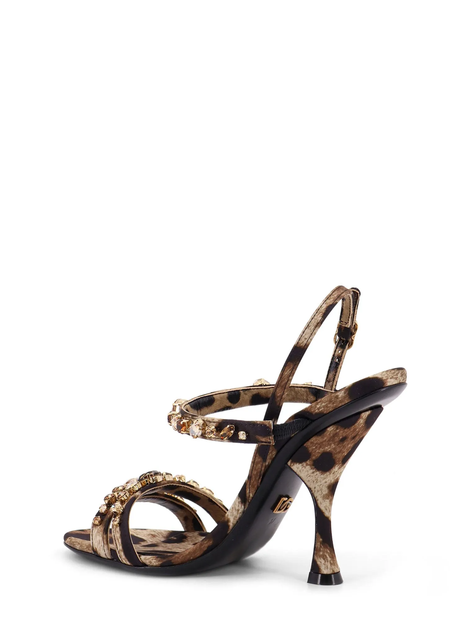 Satin Sandals With Animal Print sold by Wanan Luxury product image thumbnail 3
