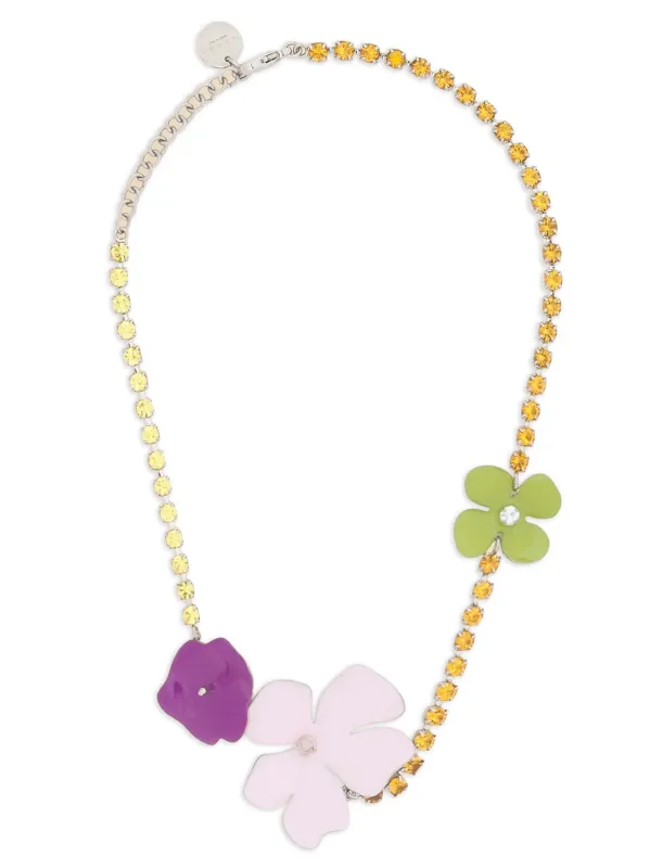 Chocker Flowers Jewelry Pink sold by Wanan Luxury