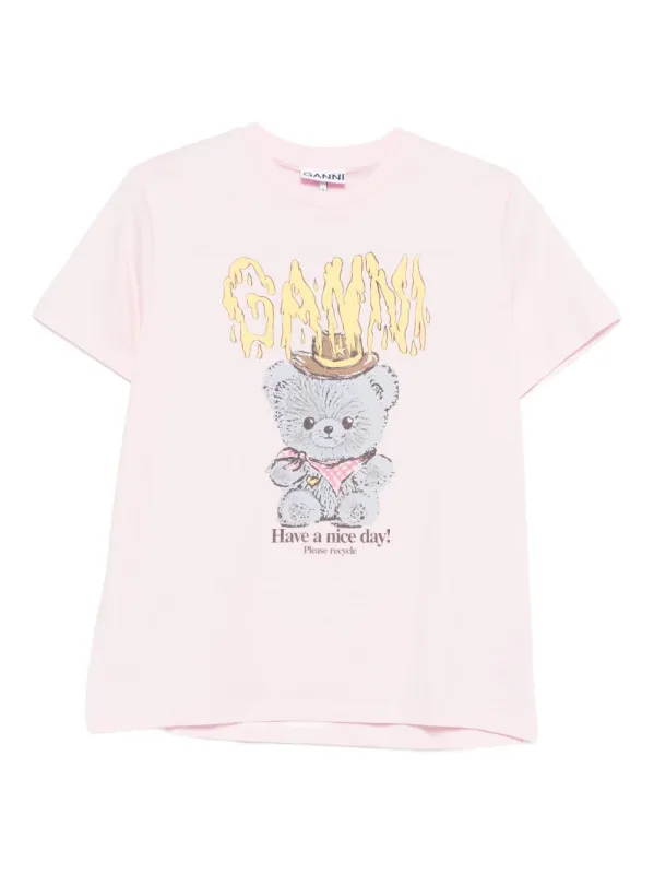 Cowboy Bear Organic Cotton T-Shirt sold by Wanan Luxury