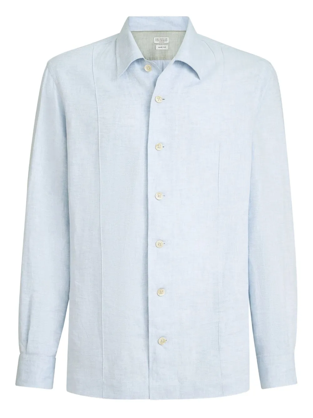 Linen And Cotton Blend Shirt sold by Wanan Luxury