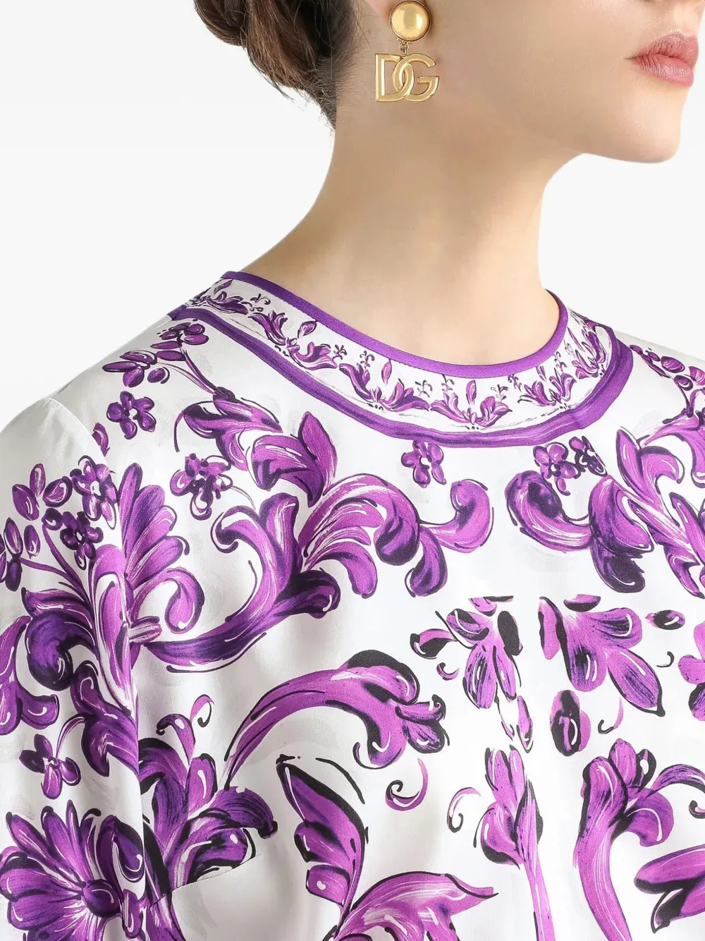 Short Printed Dress sold by Wanan Luxury product image thumbnail 3