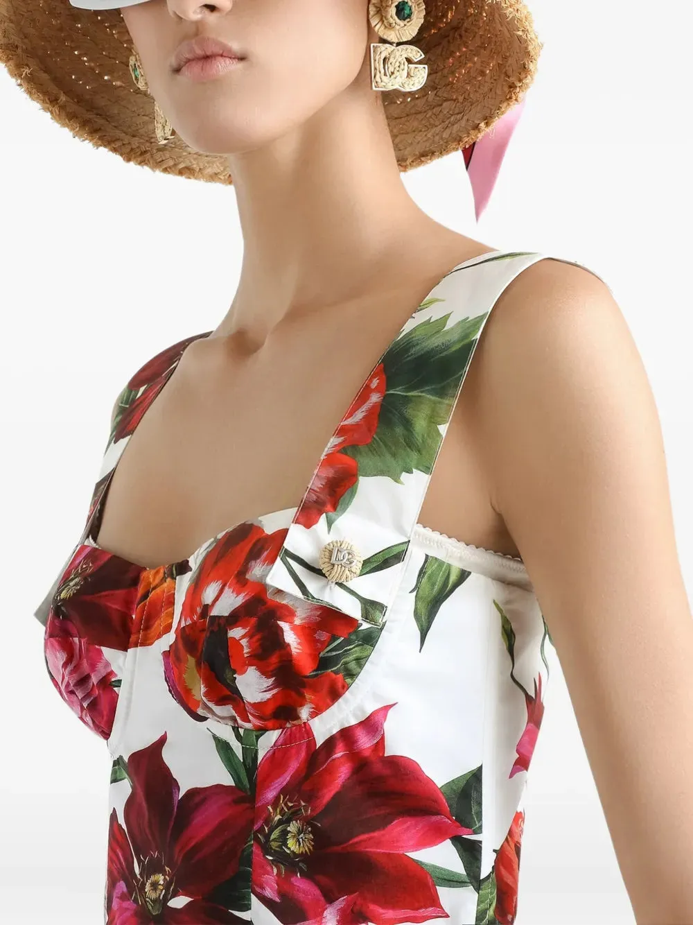 Floral Print Dress sold by Wanan Luxury product image thumbnail 3