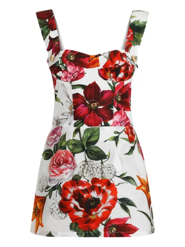Floral Print Dress made by Wanan Luxury