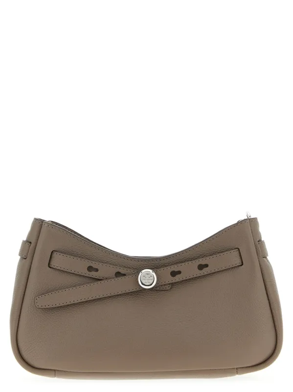 Romy Crossbody Bags Brown made by Tory Burch