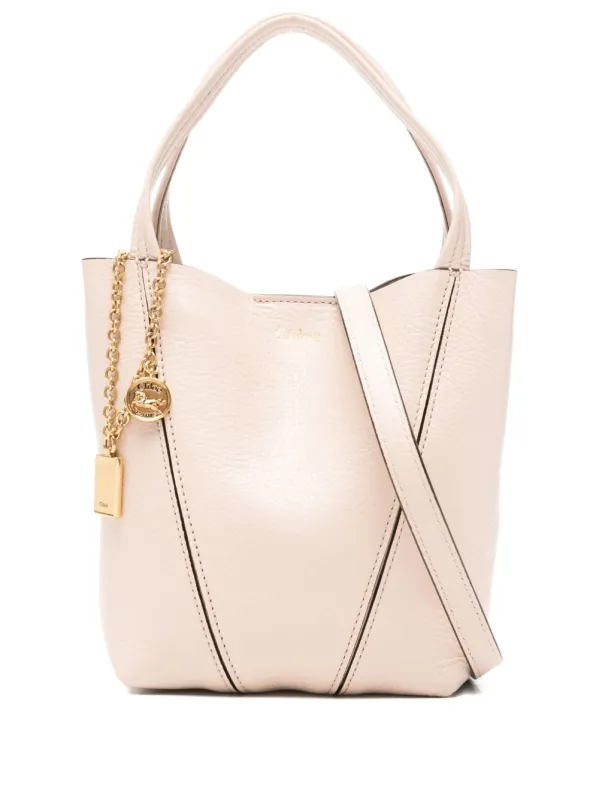 Chloé Spin Small Leather Tote sold by Wanan Luxury