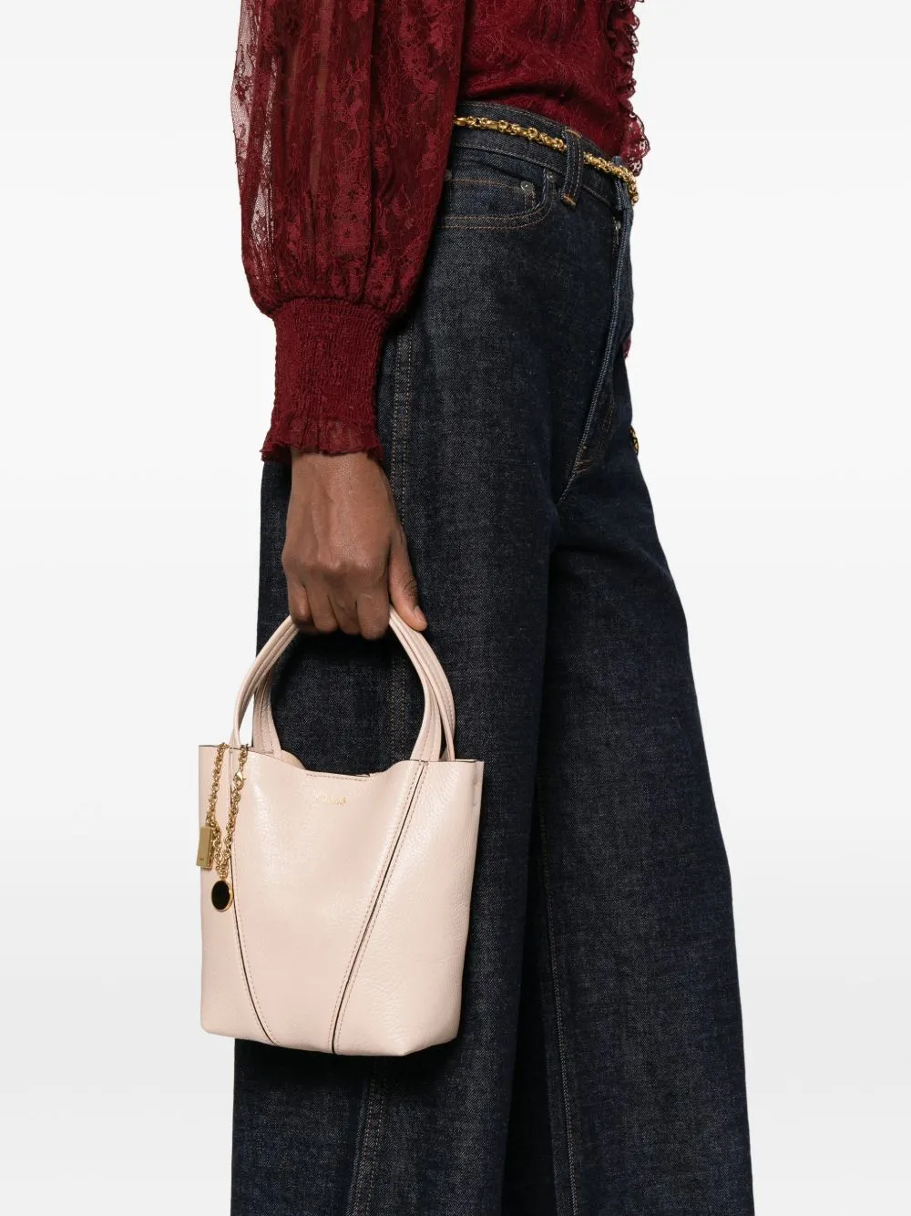 Chloé Spin Small Leather Tote sold by Wanan Luxury product image thumbnail 5