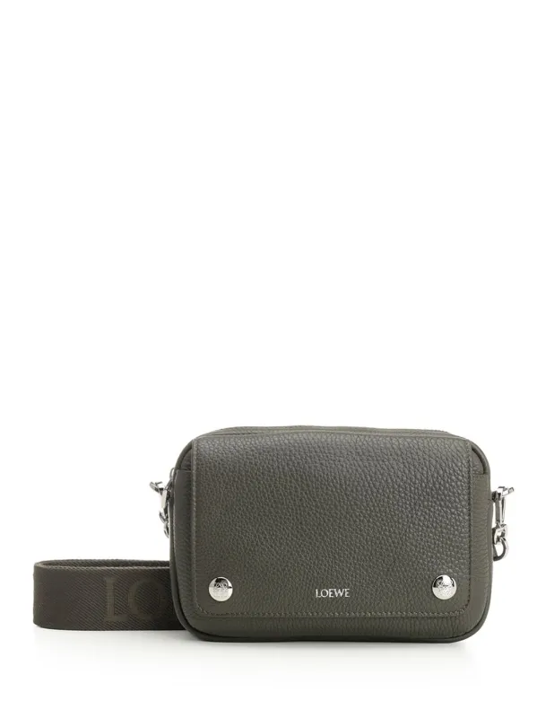 Messenger Pebble Crossbody Bags Green sold by Wanan Luxury