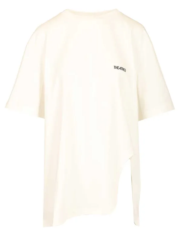 Light Jersey T-Shirt White made by The Attico