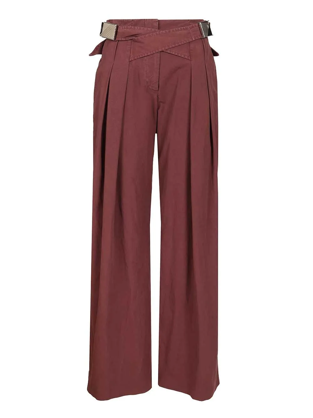 Canvas Trousers Violet sold by Wanan Luxury