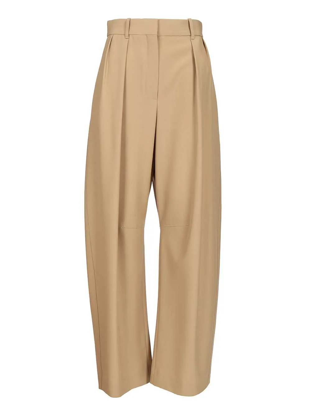 Barrel Trousers Beige sold by Wanan Luxury