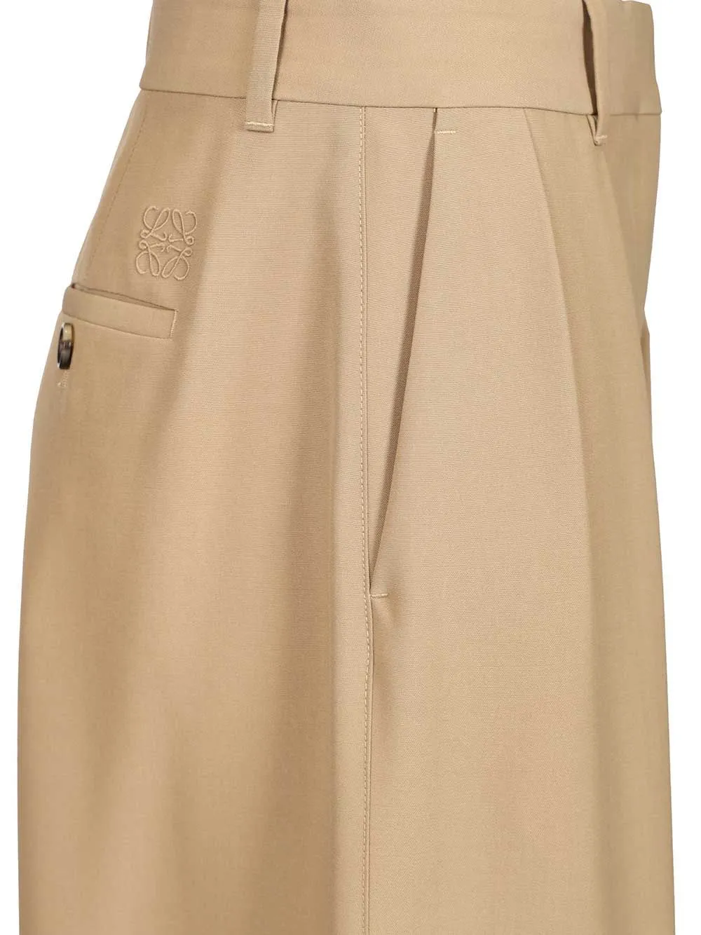 Barrel Trousers Beige sold by Wanan Luxury product image thumbnail 5