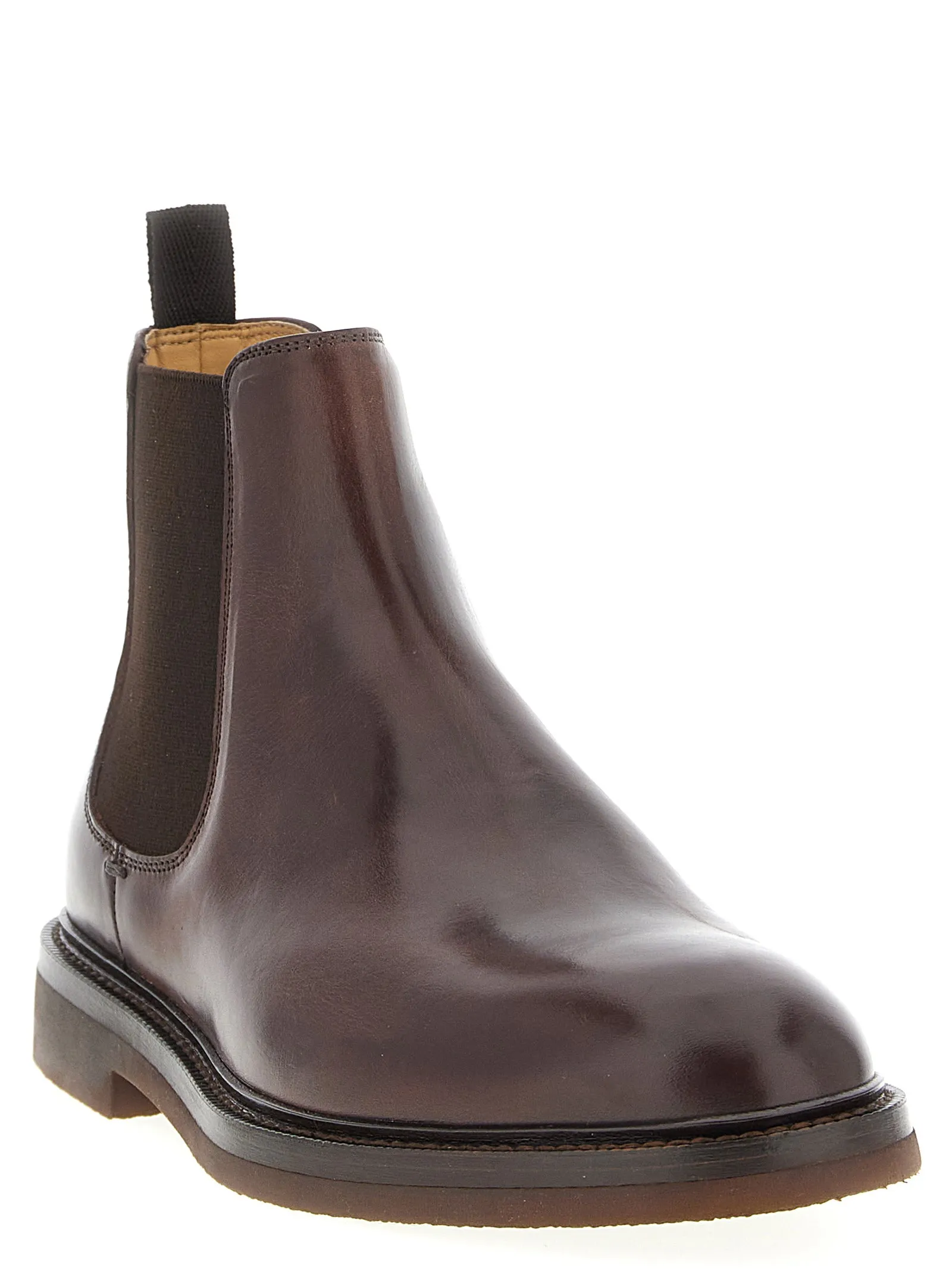 Chelsea Ankle Boots Boots And Ankle Boots Brown sold by Wanan Luxury product image thumbnail 2