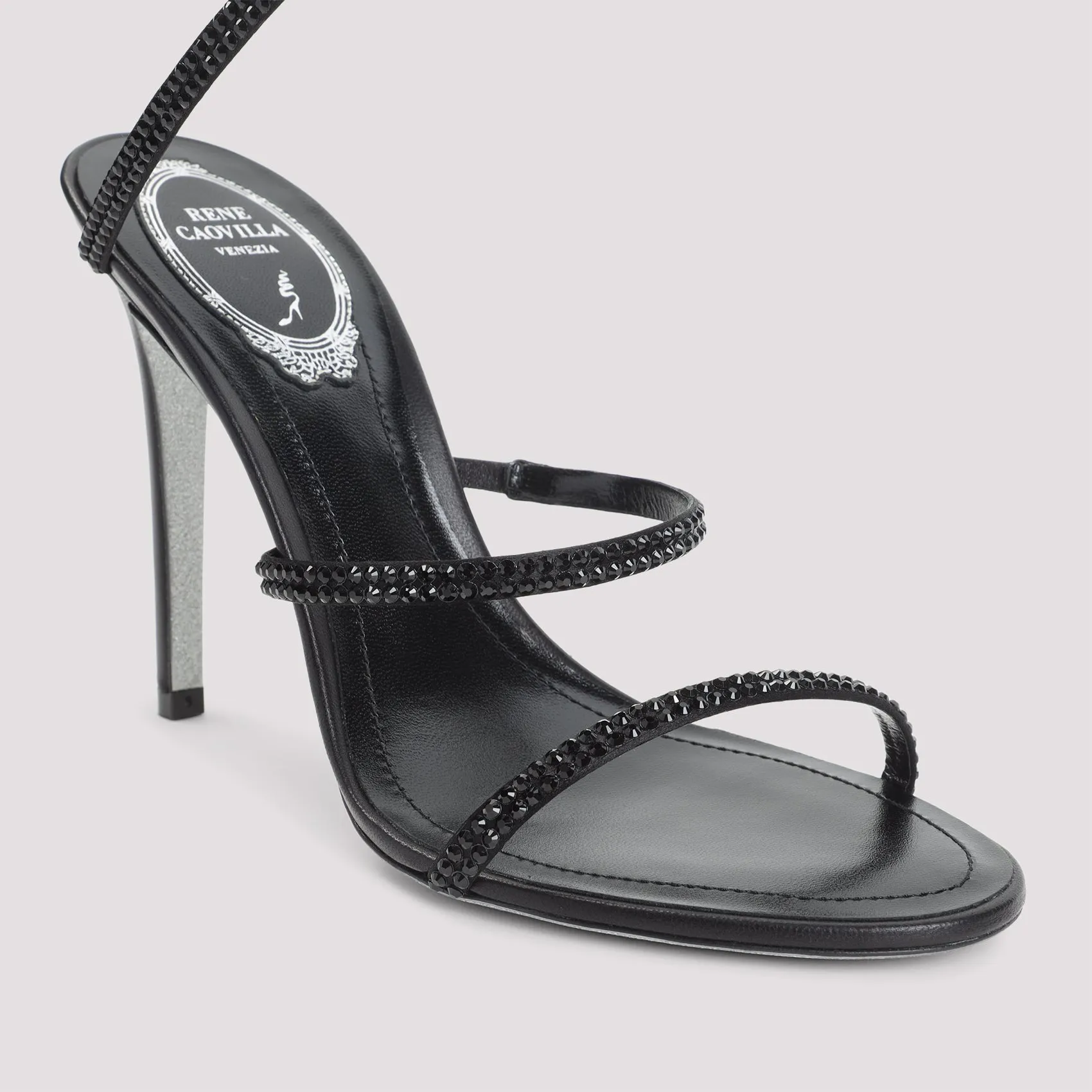 Sandals Black sold by Wanan Luxury product image thumbnail 5