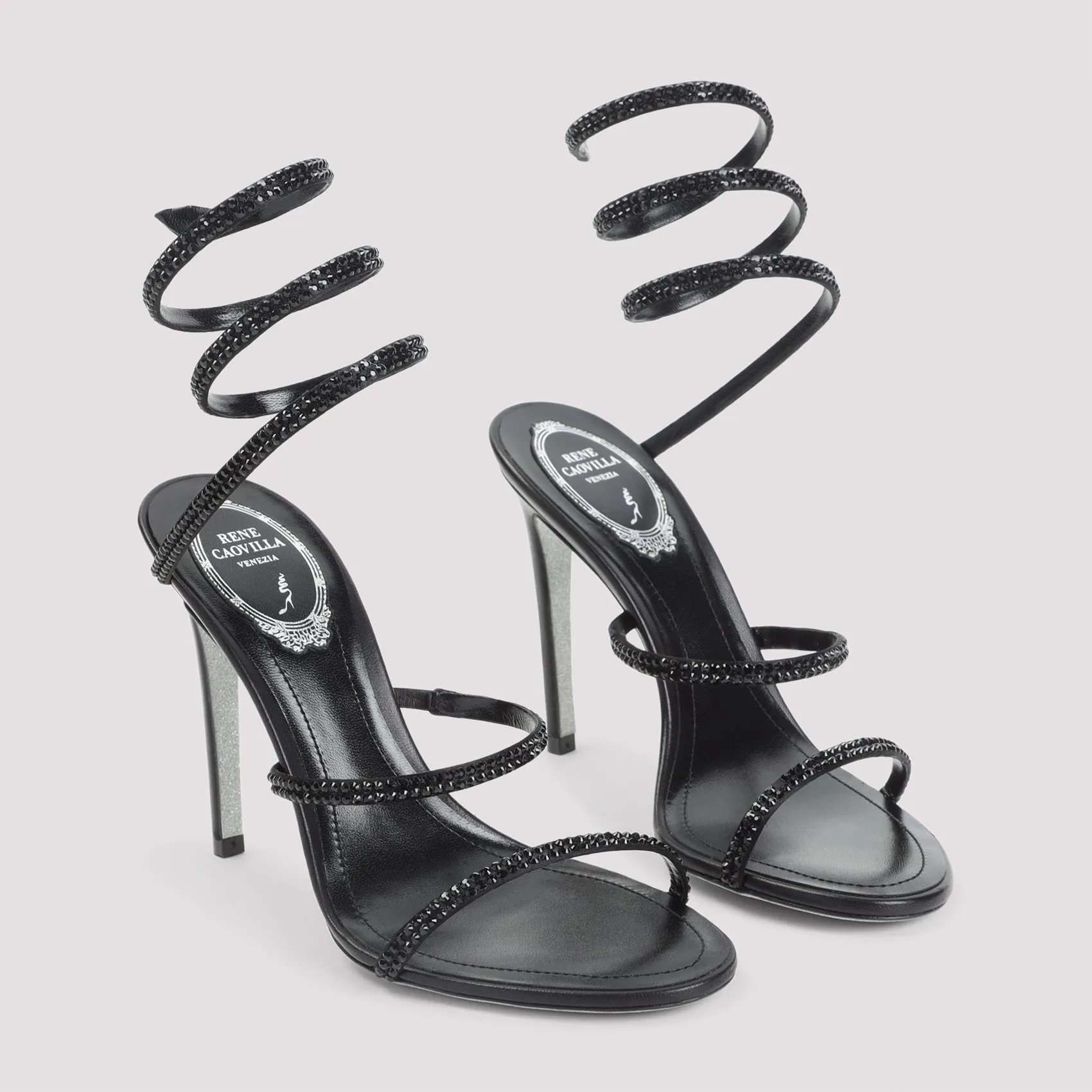Sandals Black sold by Wanan Luxury product image thumbnail 4