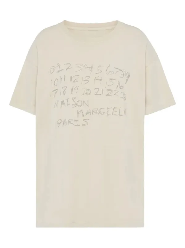 Numerical Cotton T-Shirt sold by Wanan Luxury