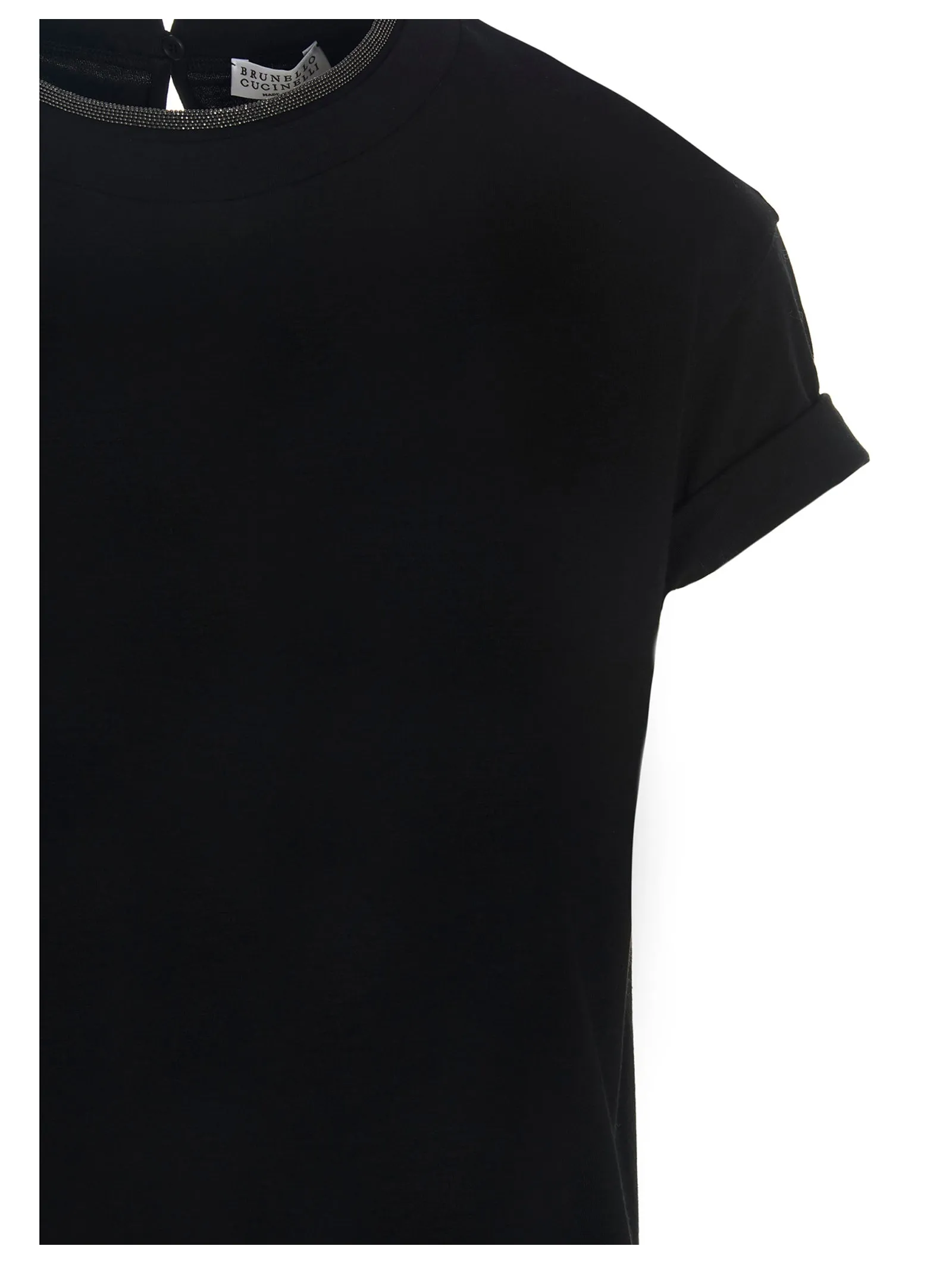 Monile Crew-Neck T-Shirt Black sold by Wanan Luxury product image thumbnail 3