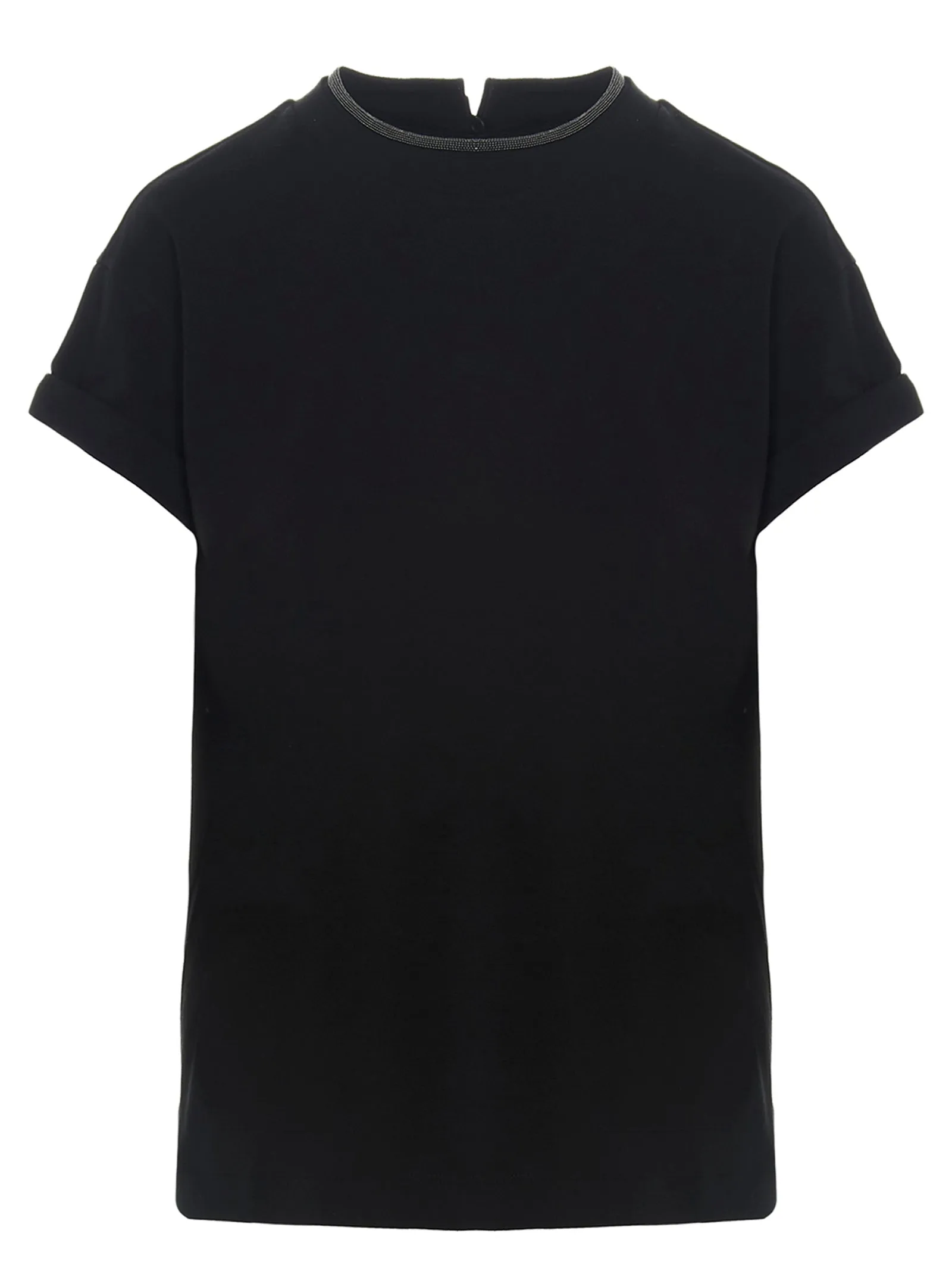 Monile Crew-Neck T-Shirt Black sold by Wanan Luxury