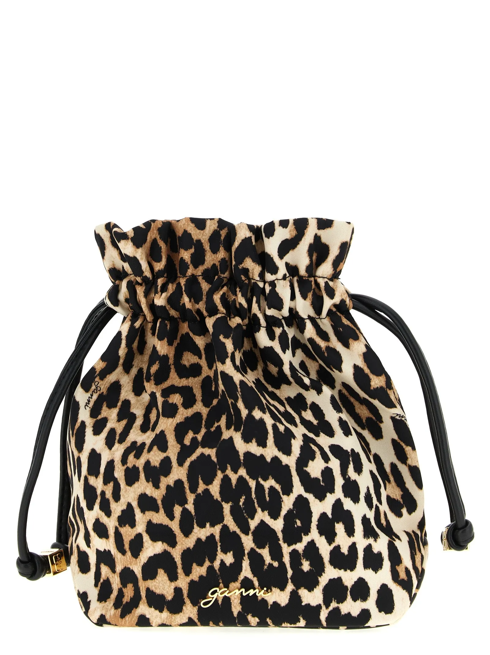 Animalier Pouch Clutch Brown sold by Wanan Luxury