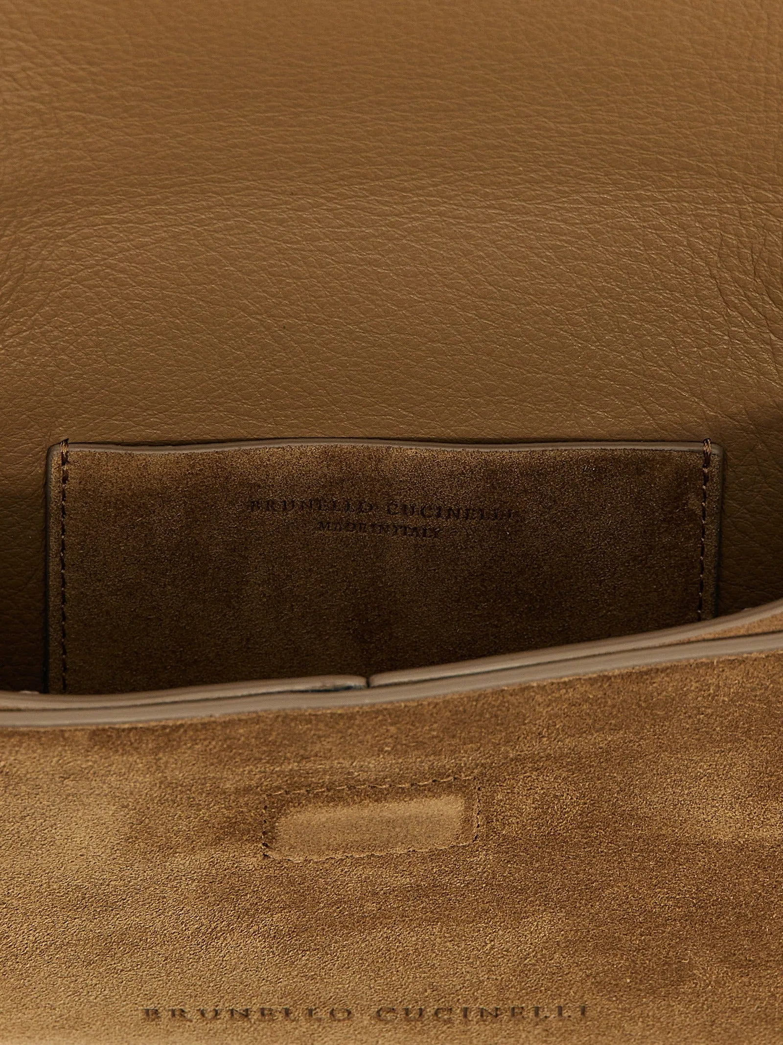 Monile Suede Bag Clutch Brown sold by Wanan Luxury product image thumbnail 4
