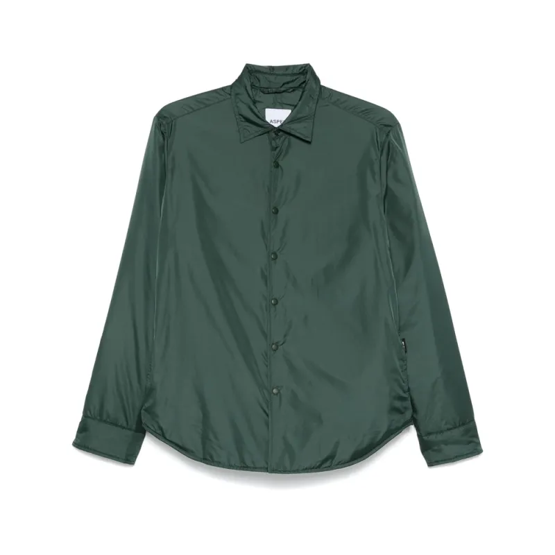Shirts Green made by Aspesi