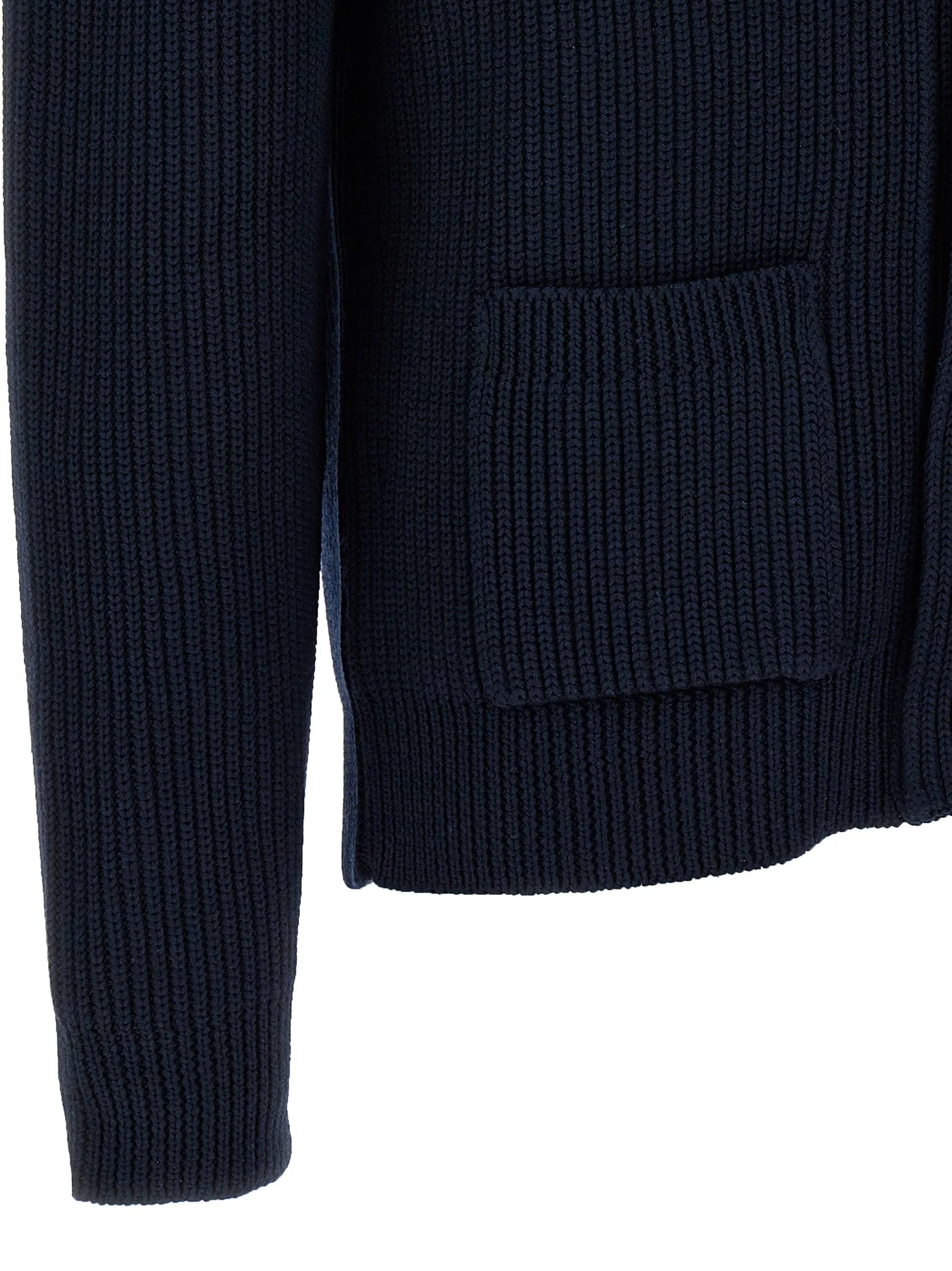 Silk Cardigan Sweaters And Cardigans Blue sold by Wanan Luxury product image thumbnail 4