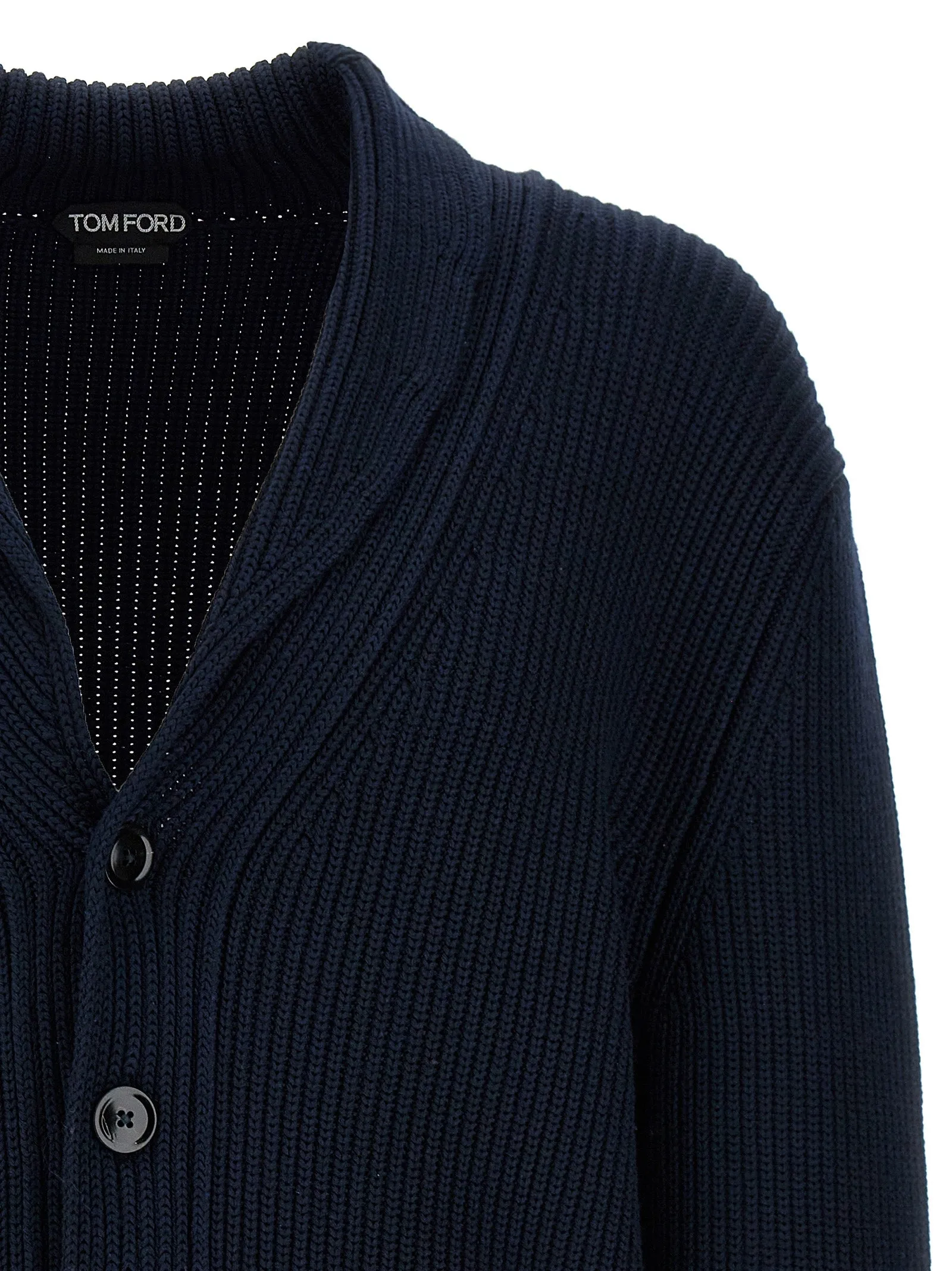 Silk Cardigan Sweaters And Cardigans Blue sold by Wanan Luxury product image thumbnail 3