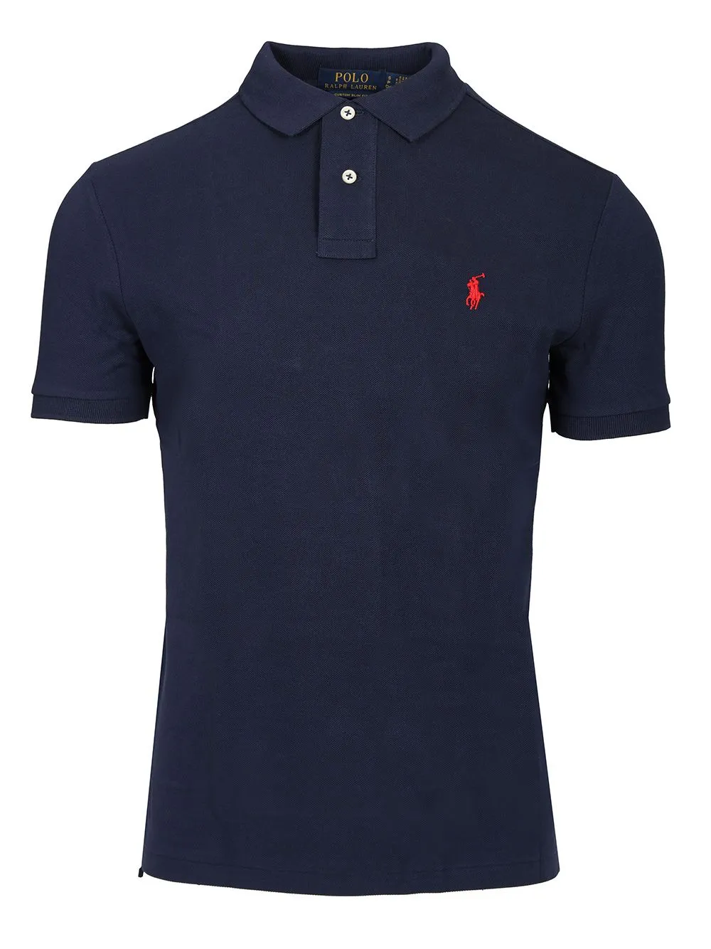 Cotton Polo Polo Shirt Blue sold by Wanan Luxury
