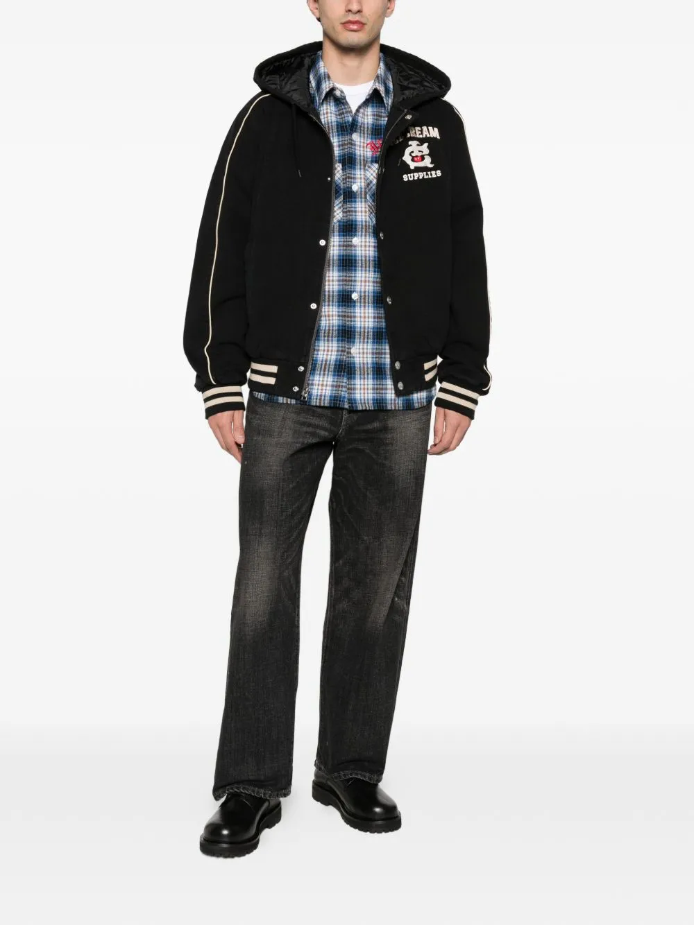 Checked Cotton Shirt sold by Wanan Luxury product image thumbnail 5