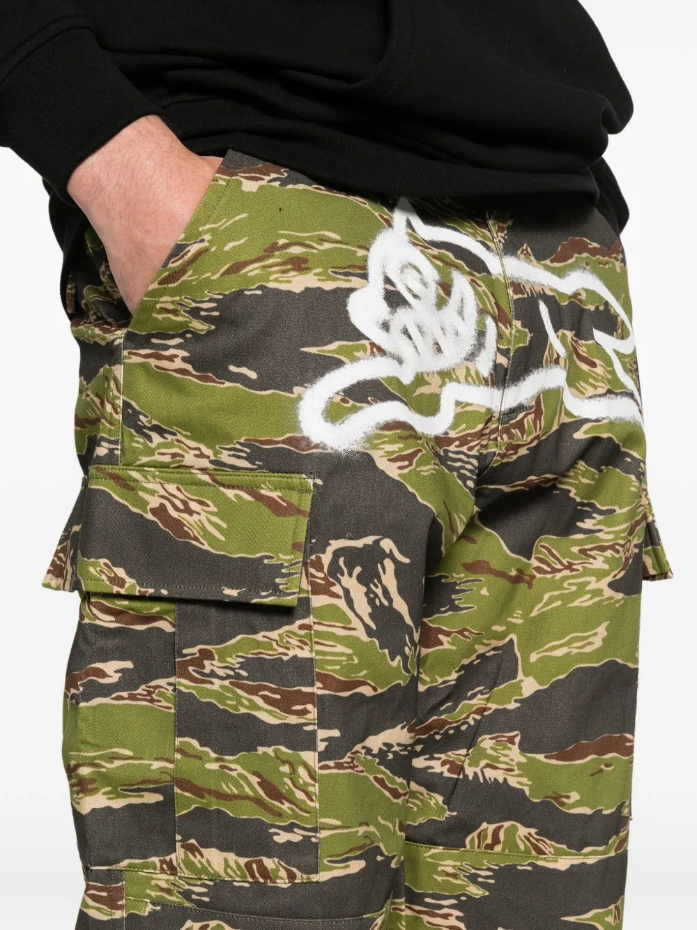 Cotton Cargo Trousers sold by Wanan Luxury product image thumbnail 3