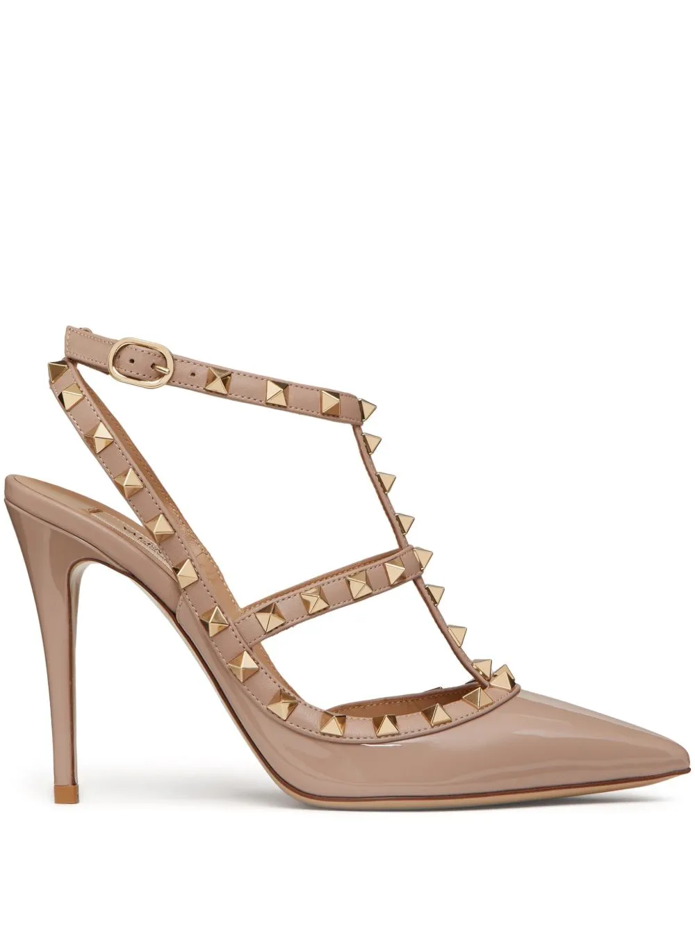 Rockstud Patent Leather Pumps sold by Wanan Luxury
