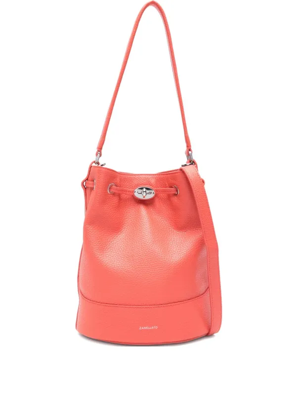 Monda' Daily Small Leather Bucket Bag sold by Wanan Luxury