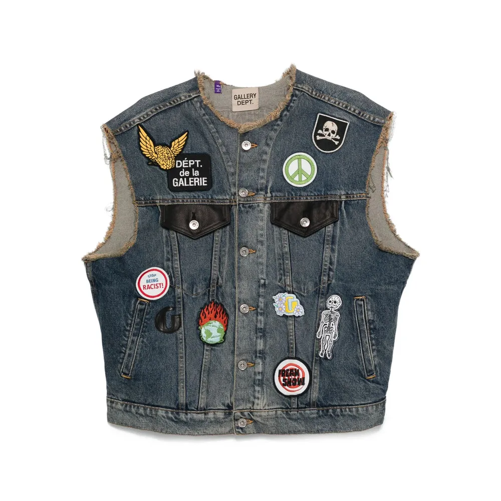 Outwear Waistcoats Blue, Black sold by Wanan Luxury