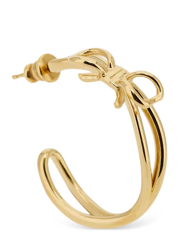Bow Earrings Jewelry Gold sold by Wanan Luxury