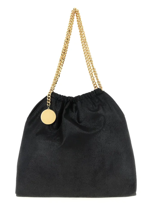 Falabella Drawstring Shoulder Bags Black sold by Wanan Luxury