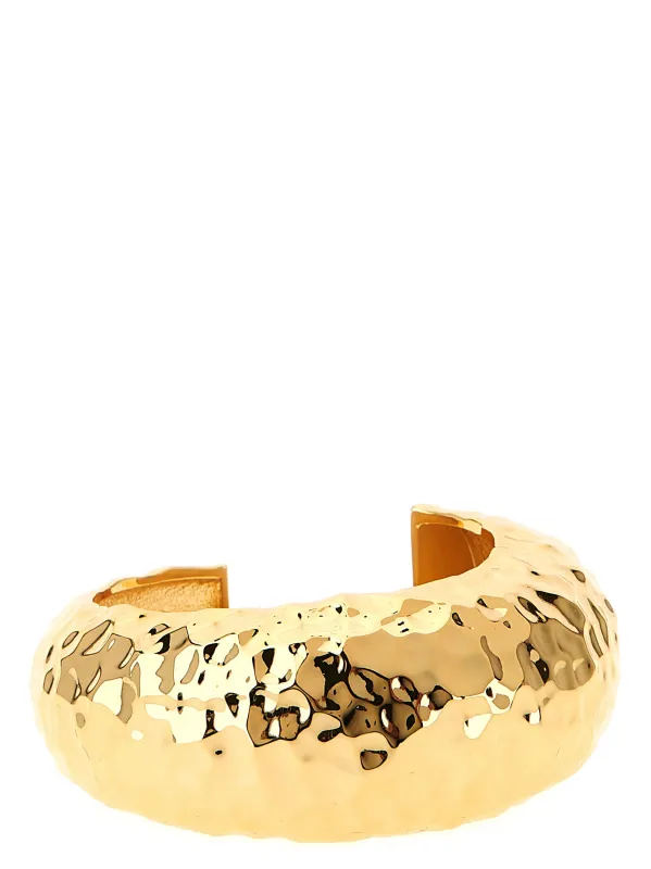 Hammered Gold Cuff Jewelry Gold sold by Wanan Luxury