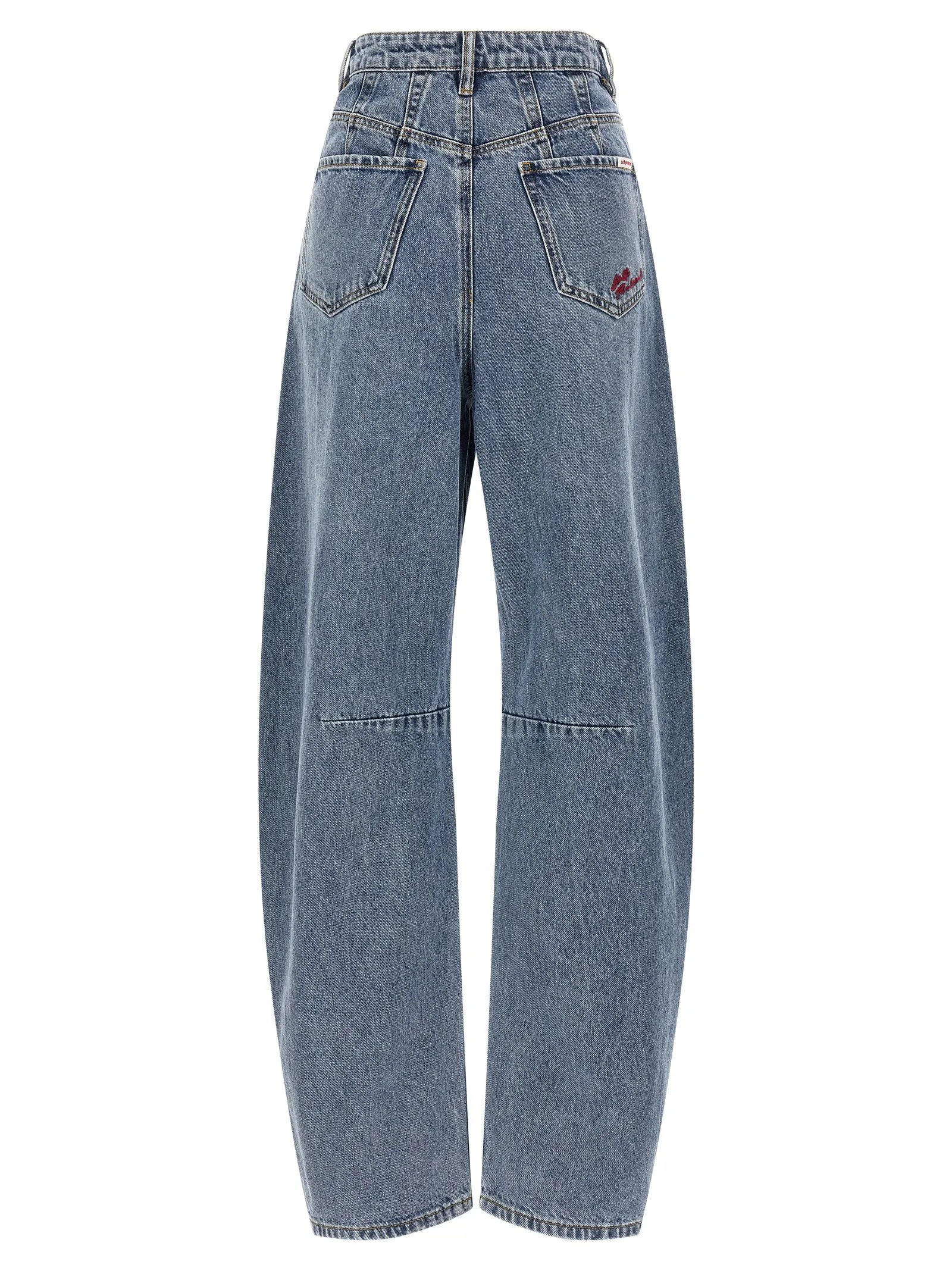 Blue Barrel Leg Jeans Blue sold by Wanan Luxury product image thumbnail 2