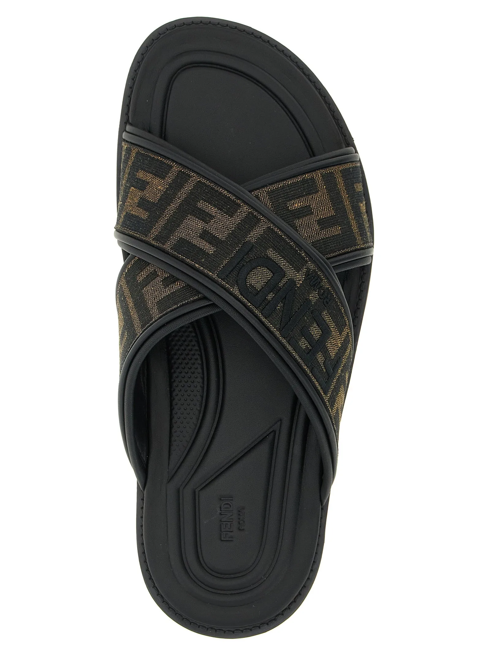 Logo Slides Sandals Black sold by Wanan Luxury product image thumbnail 4
