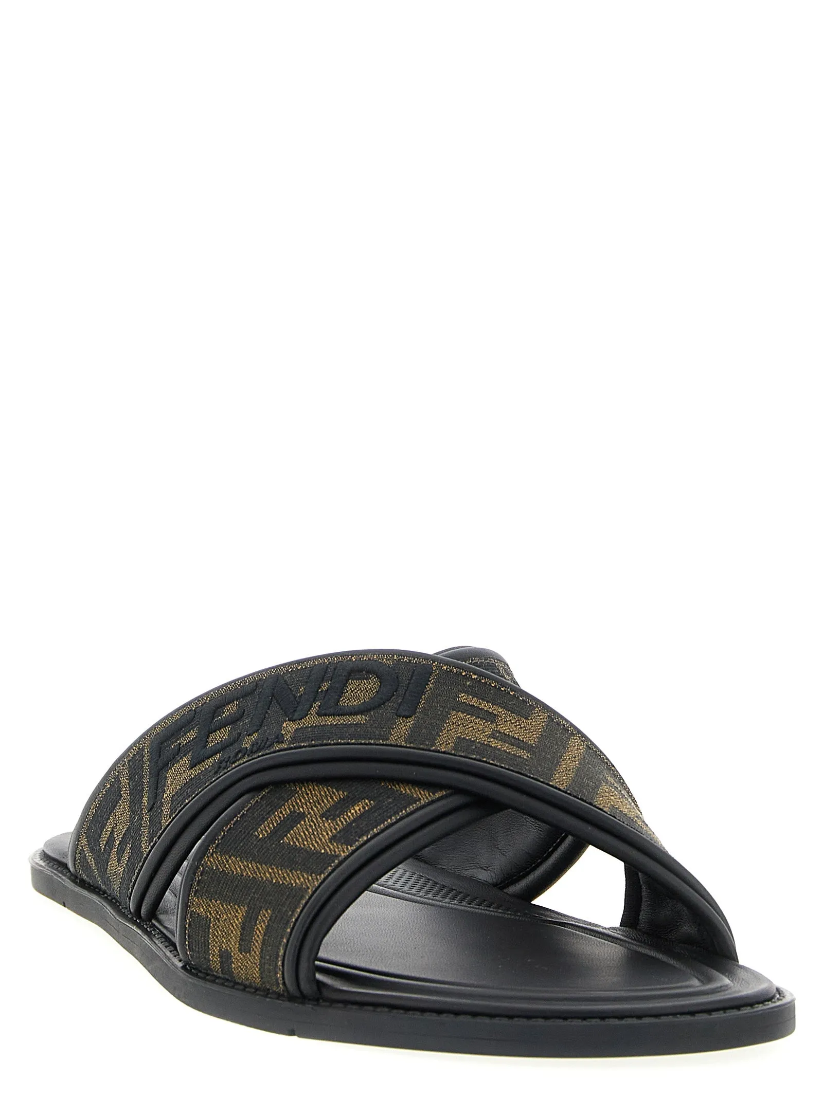 Logo Slides Sandals Black sold by Wanan Luxury product image thumbnail 2