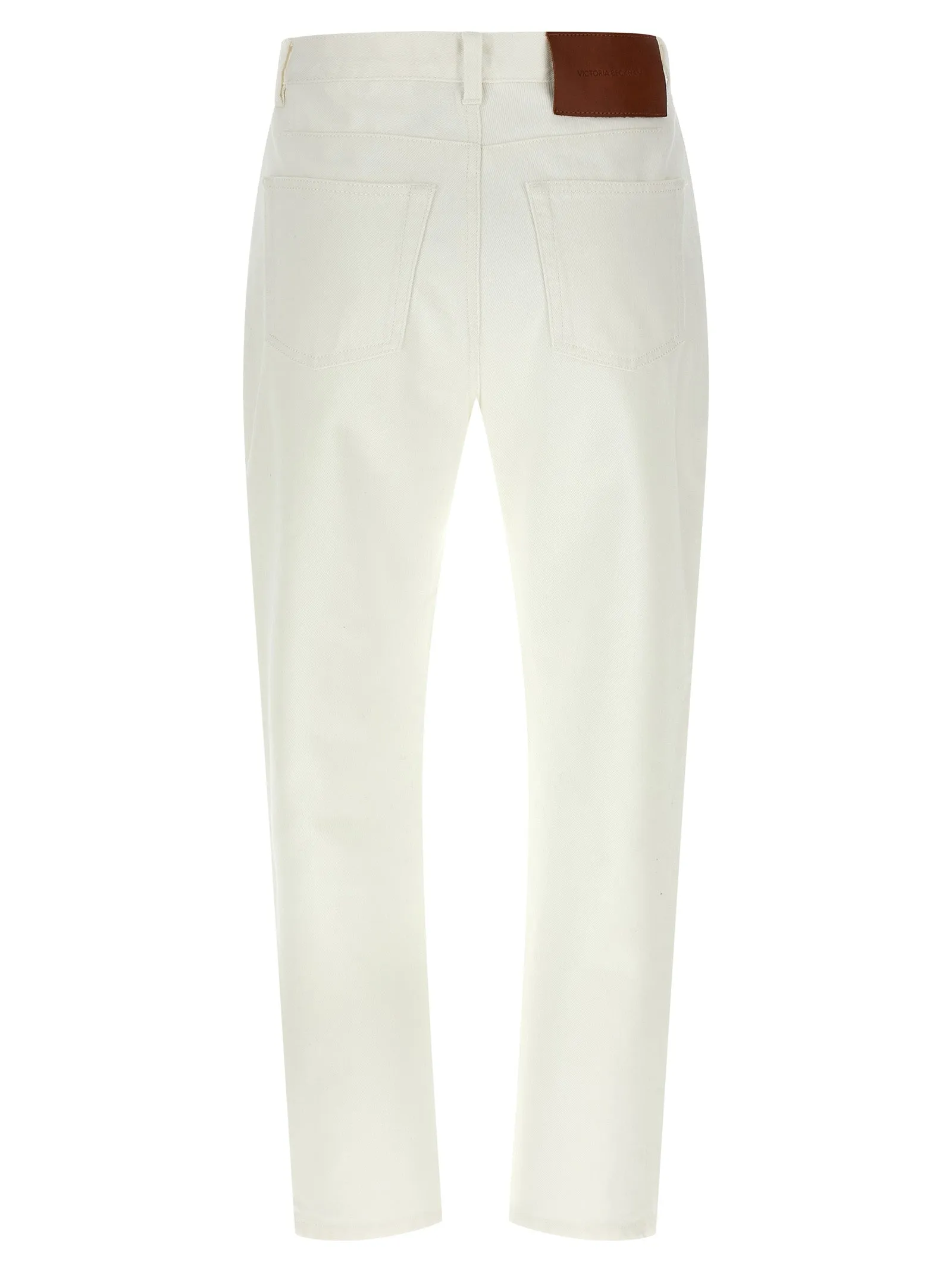 High Waist Jeans White sold by Wanan Luxury product image thumbnail 2