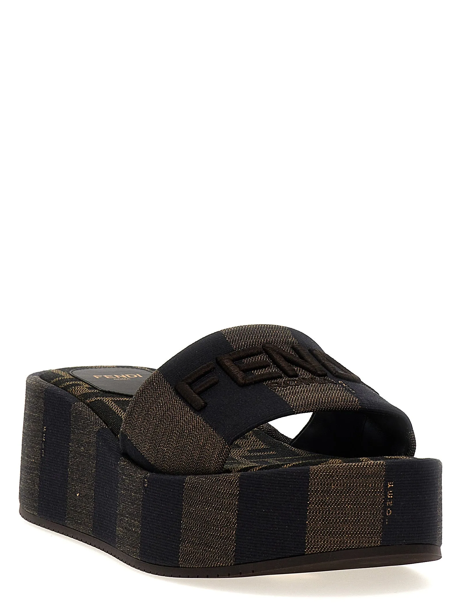 Fendi Sunshine Sandals Brown sold by Wanan Luxury product image thumbnail 2