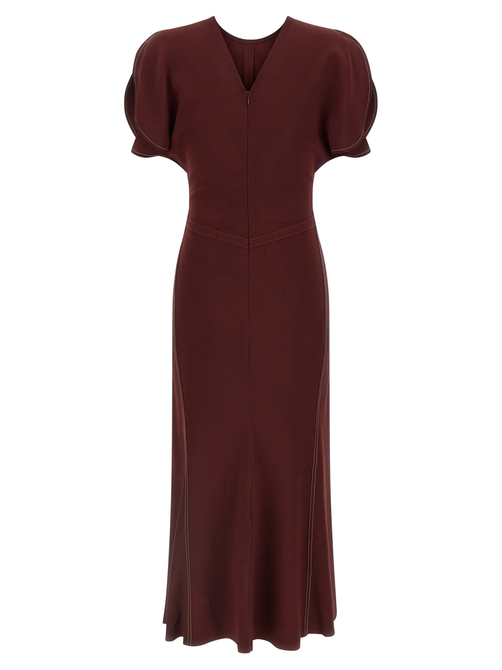 Bela Dresses Bordeaux sold by Wanan Luxury product image thumbnail 2