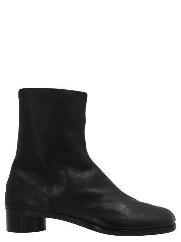 Tabi Boots And Ankle Boots Black sold by Wanan Luxury