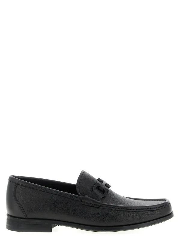Grandioso 2 Loafers Black made by Salvatore Ferragamo