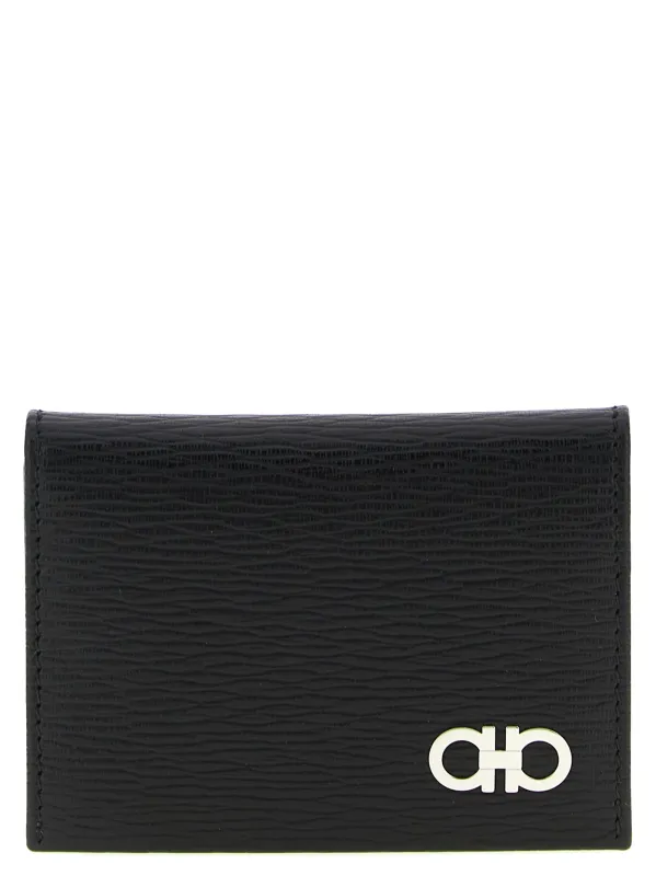 Revival Gancio Wallets And Card Holders Black sold by Wanan Luxury