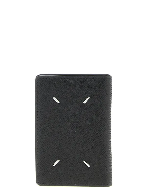 Stitching Wallets And Card Holders Black sold by Wanan Luxury