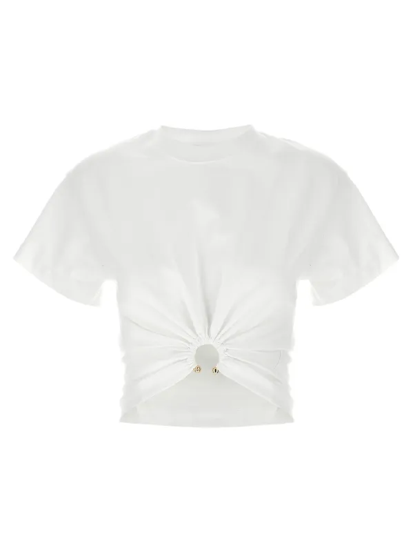 Piercing T-Shirt White made by Paco Rabanne