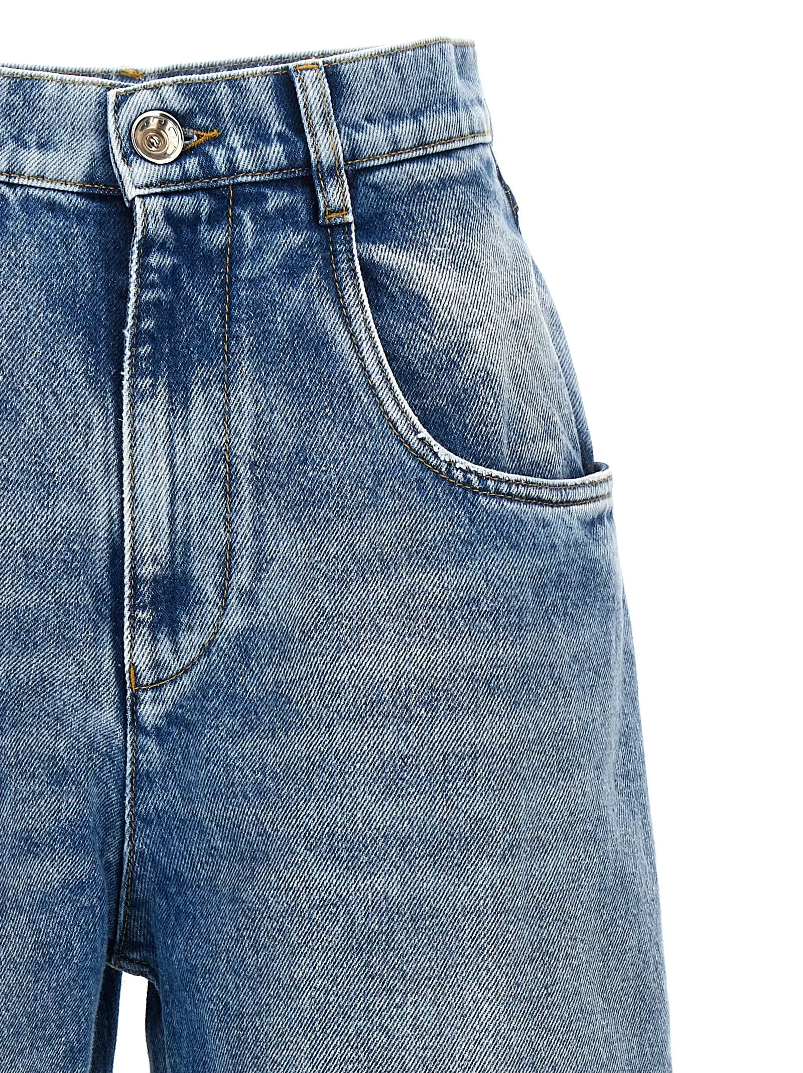 Cut-Out Jeans Light Blue sold by Wanan Luxury product image thumbnail 3