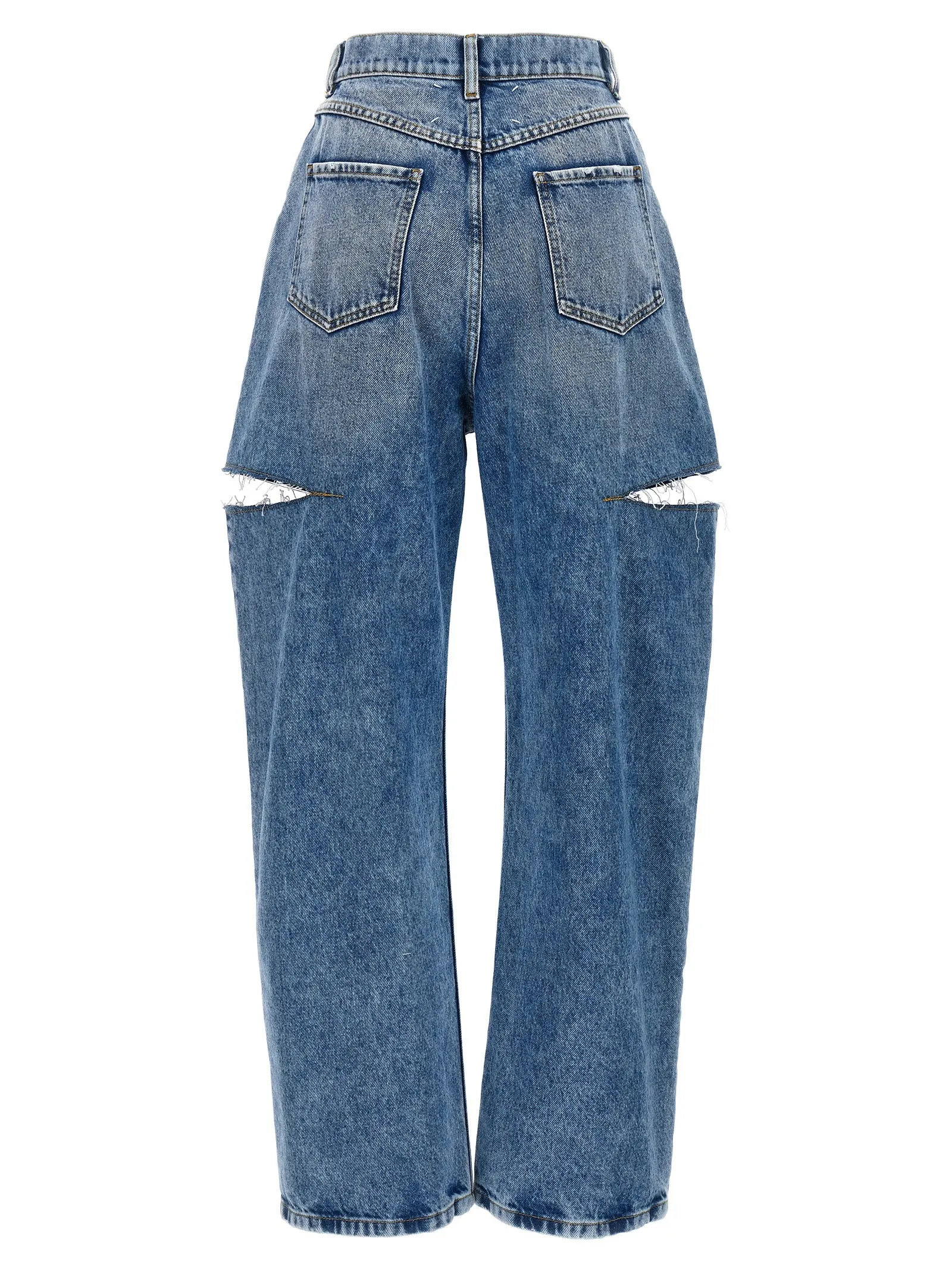Cut-Out Jeans Light Blue sold by Wanan Luxury product image thumbnail 2
