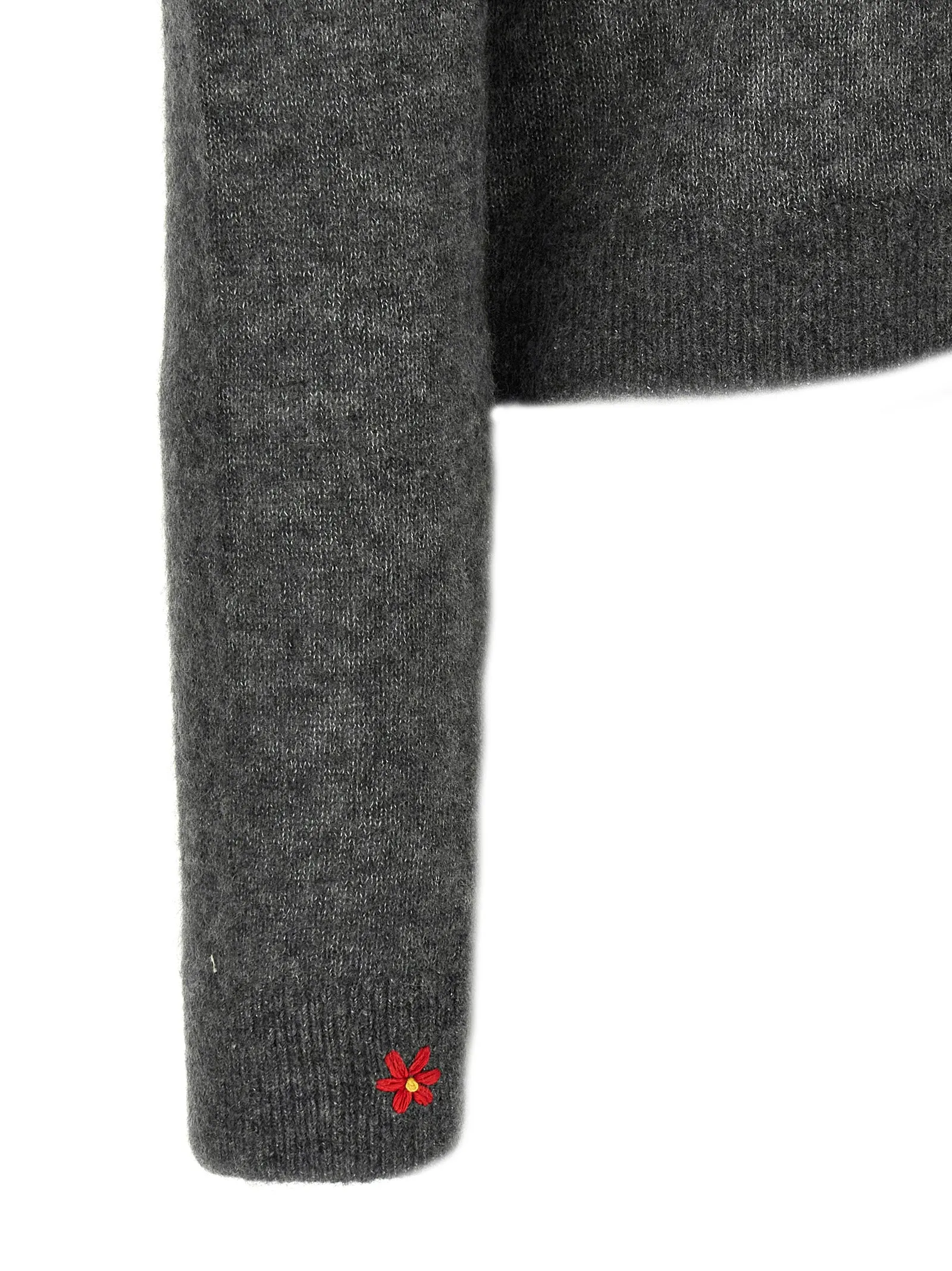 Embroidery Cardigan Sweaters And Cardigans Gray sold by Wanan Luxury product image thumbnail 4